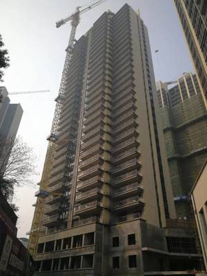 年味浓，“家”音至丨金钟大雁城1月工程进度播报 外墙粉刷工程稳步推进