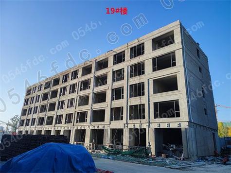 2023.10月工程播报:南区开始外墙漆粉刷 北区多栋已封顶